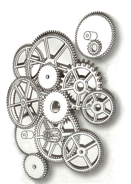 Ingranaggio. Figura cui si coglie l'aspirazione di GianMaria Le Mura