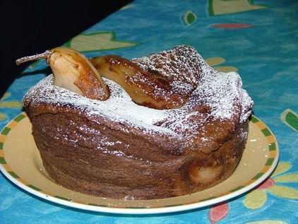 Pere al cioccolato dolce al micro