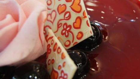 Torta di Amarene con ""Fabbri"" in jeddah. Villaggio Complex