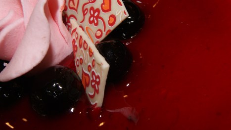 Torta di Amarene con ""Fabbri"" in jeddah. Villaggio Complex