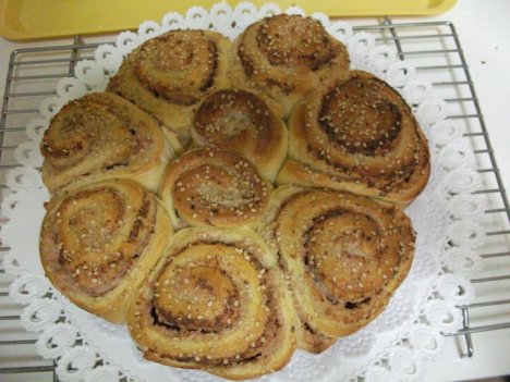 Torta di rose salata