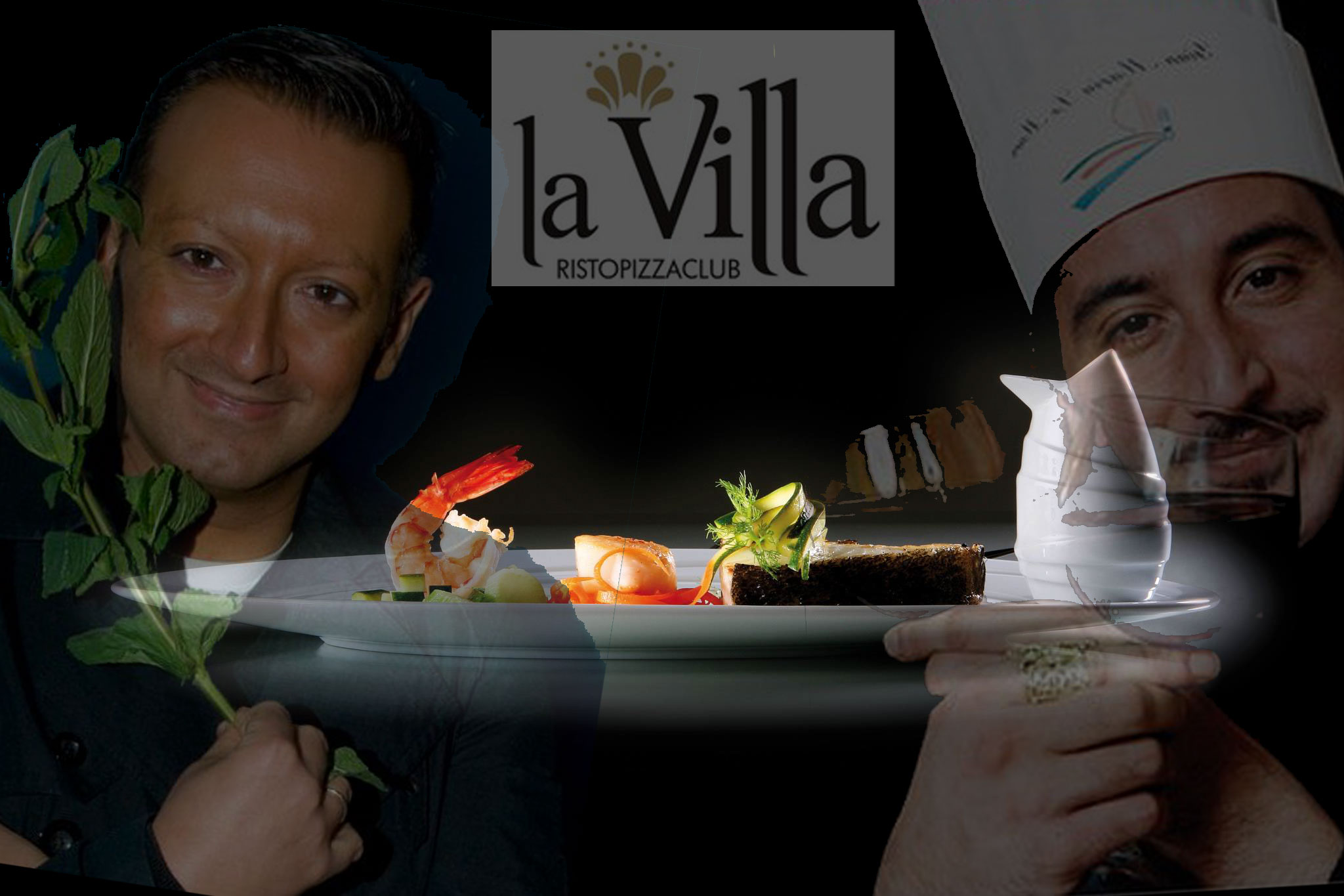 Fabrizio Licciardello & GianMaria Le Mura La Villa Restaurant