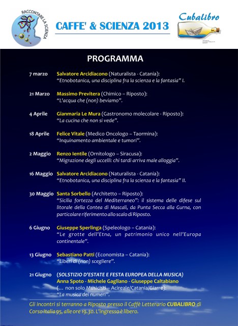 Caffè e Scienza Riposto